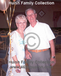 Frank & Edna Huish, Golden Wedding Anniversary 31/08/07